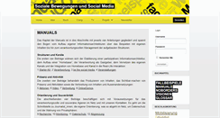 Desktop Screenshot of manuals.sozialebewegungen.org