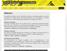 Tablet Screenshot of manuals.sozialebewegungen.org
