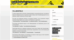 Desktop Screenshot of fallbeispiele.sozialebewegungen.org